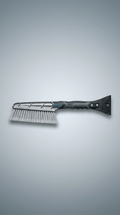 Reinforced snow brush with shatterproof blade