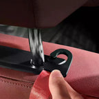 2Pcs Car Storage Interior Accessories Car Headrest Hooks Hanger For Bags Seat Back Organizer Holder Clips Auto Fastener Hooks
